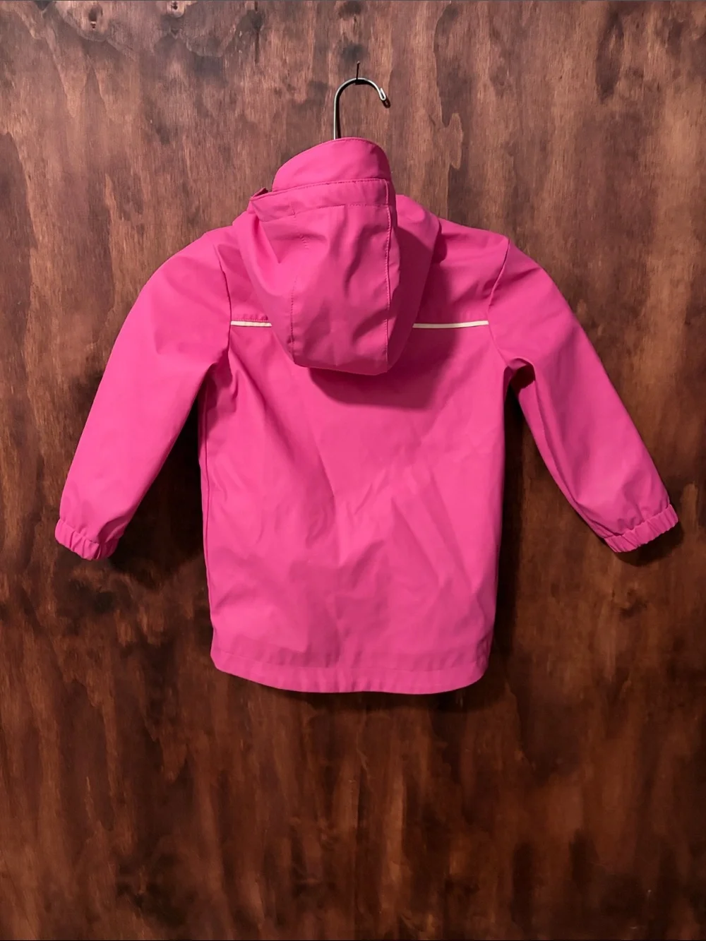 Cat & Jack Bright Pink Hooded Raincoat for Kids